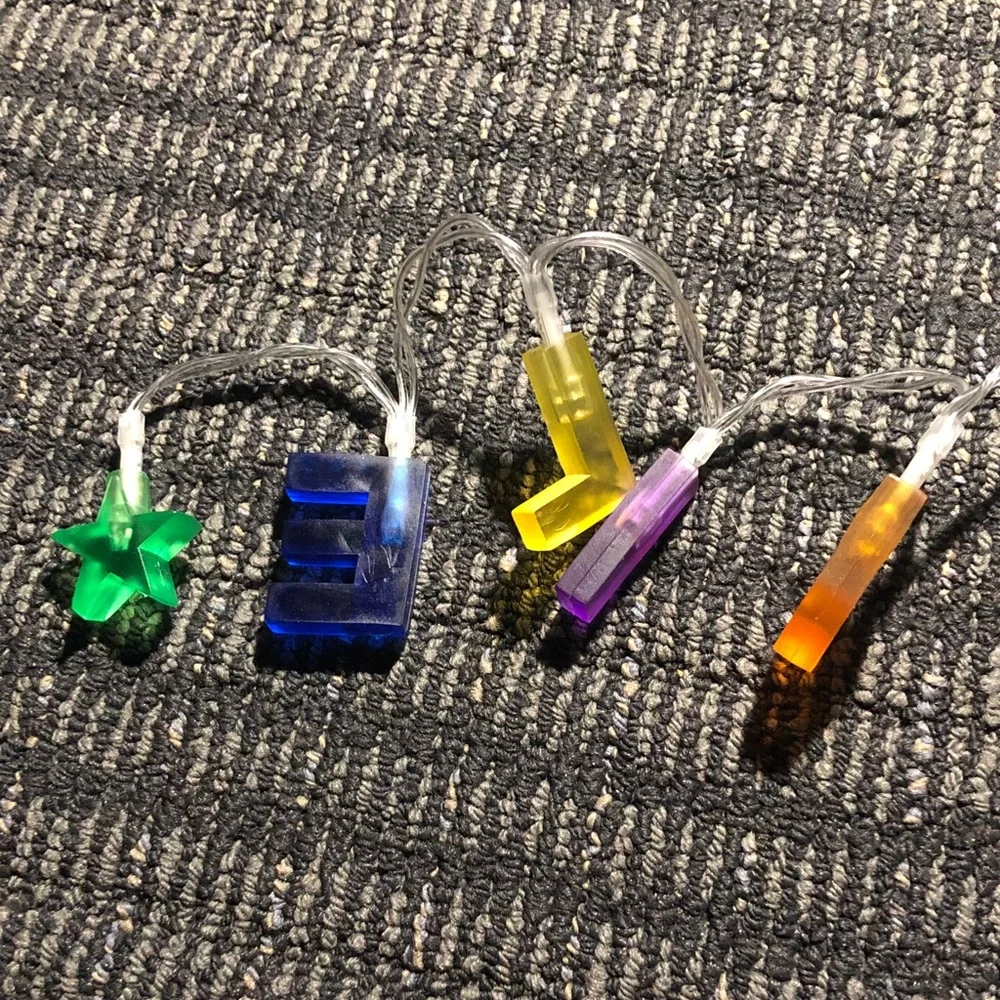 🛍️ ELIJAH Multicolor LED String Lights (Battery Operated Not Included) - Picture 2 of 3